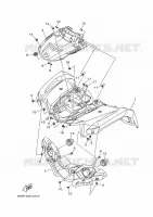 VOORSPATBORD voor Yamaha KODIAK 450 EPS 2020