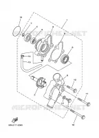 WATERPOMP / SLANGEN voor Yamaha KODIAK 450 EPS 2020