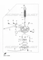 CARBURATEUR  voor Yamaha YFZ 50 2020
