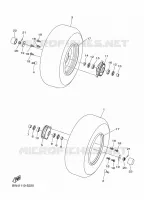 VOORWIEL voor Yamaha YFZ 50 2020