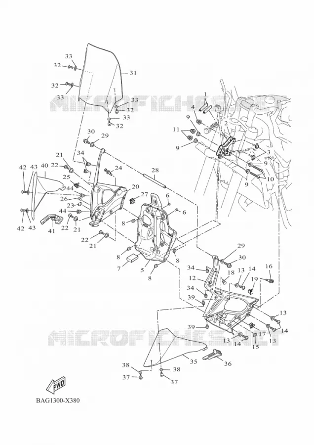KAP 1 Yamaha MOTO 700 2025 TENERE  XTZ690D