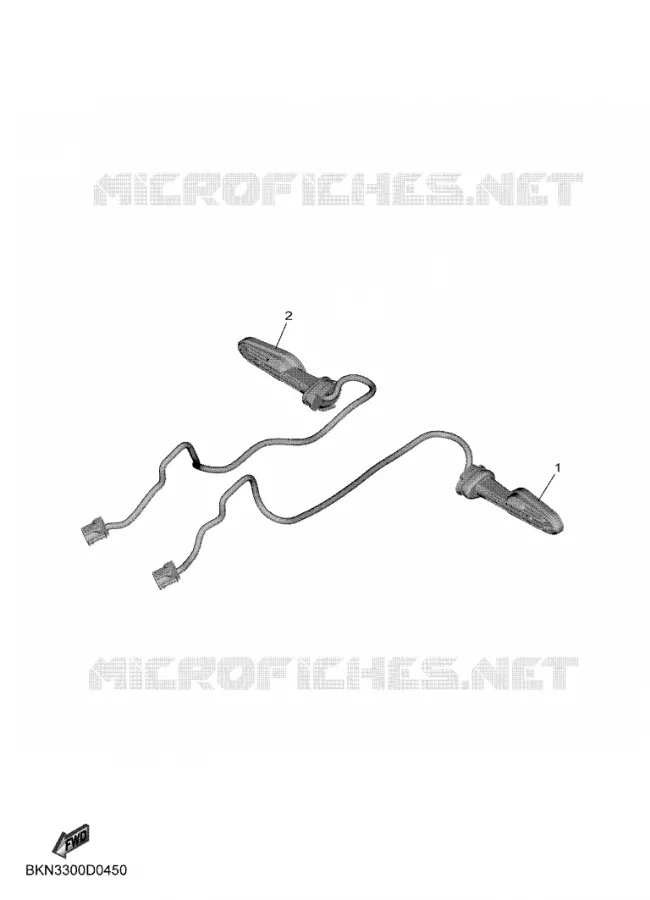 KNIPPERLICHT Yamaha MOTO 900 2025 R9  YZF890