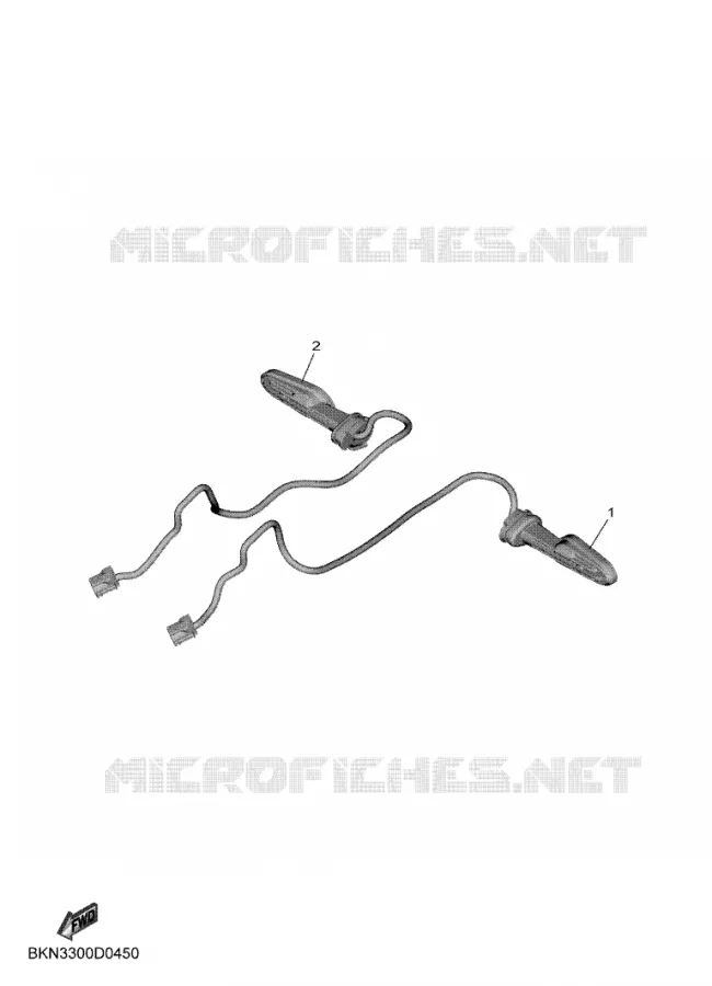 KNIPPERLICHT Yamaha MOTO 900 2025 R9  YZF890-U