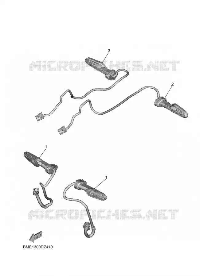 KNIPPERLICHT Yamaha MOTO 900 2025 MT  MTN890