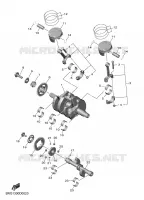 KRUKAS / ZUIGER voor Yamaha MT-03 2025