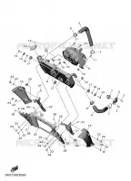 RADIATEUR / SLANG voor Yamaha MT-03 2025