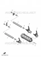 SCHAKELWALS / VORKEN voor Yamaha MT-03 2025