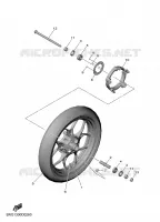 VOORWIEL voor Yamaha MT-03 2025