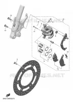 REMKLAUW VOOR voor Yamaha MT-03 2025