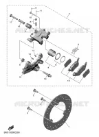 REMKLAUW ACHTER voor Yamaha MT-03 2025