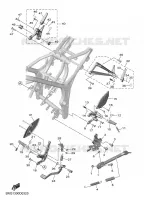 STANDAARD / VOETSTEUN voor Yamaha MT-03 2025