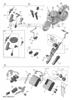 ELECTRISCH 1 voor Yamaha MT-03 2025