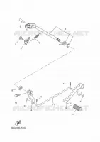 SCHAKEL STANG / PEDAAL voor Yamaha R125 2025