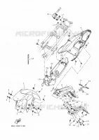 SPATBORD voor Yamaha R125 2025