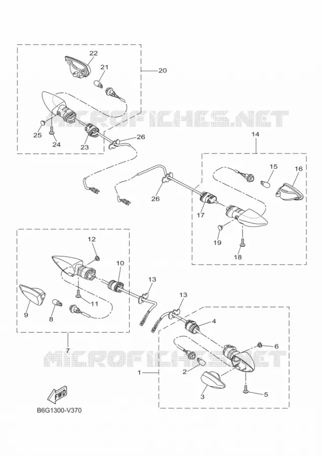 KNIPPERLICHT Yamaha MOTO 125 2025 MT  MTN125-A