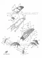 SPATBORD voor Yamaha XSR 125 2025