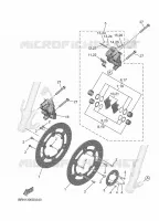 REMKLAUW VOOR voor Yamaha TRACER 9 GT Y-AMT 2025