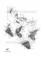 KUIPDEEL voor Yamaha TRACER 9 GT Y-AMT 2025