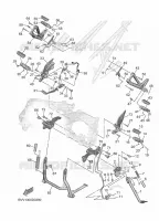STANDAARD / VOETSTEUN voor Yamaha TRACER 9 GT Y-AMT 2025