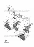 KUIPDEEL voor Yamaha TRACER 9 GT Y-AMT 2025