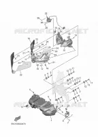 KOPLAMP voor Yamaha TRACER 9 GT Y-AMT 2025