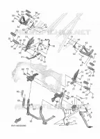 STANDAARD / VOETSTEUN voor Yamaha TRACER 9 GT Y-AMT 2025