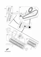 ONDERHOUDSDELEN KIT voor Yamaha TRACER 9 GT Y-AMT 2025