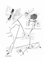 ELEKTRISCHE ONDERDELEN 4 voor Yamaha TRACER 9 GT Y-AMT 2025