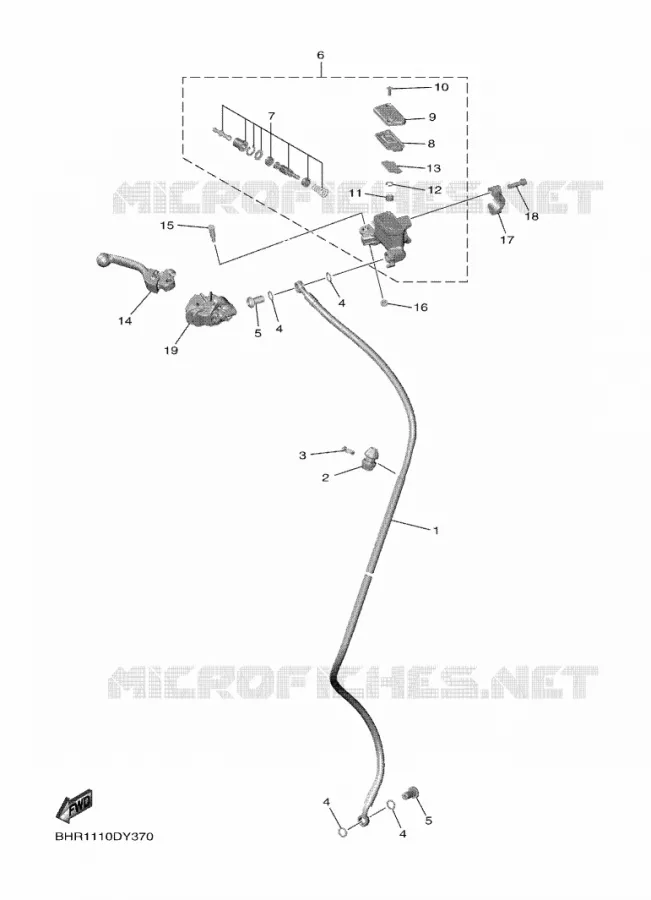 REMPOMP VOOR Yamaha MOTO 250 2025 YZF  YZ250F