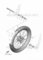 VOORWIEL voor Yamaha TENERE 700 2025