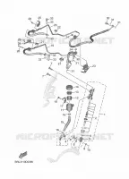 REMPOMP ACHTER voor Yamaha TENERE 700 2025
