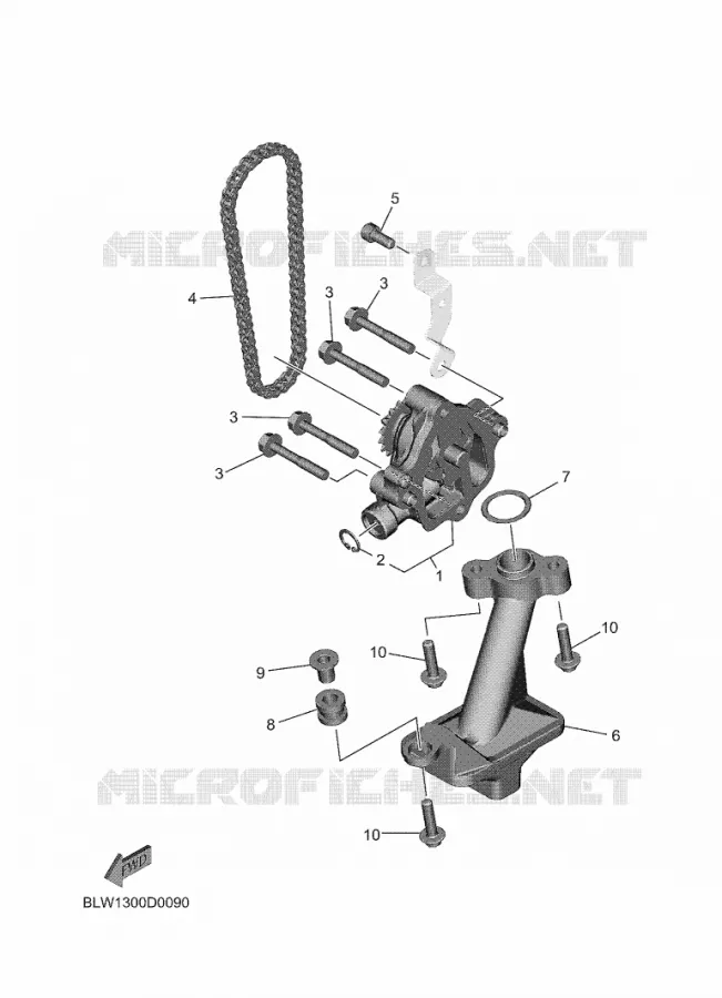 OLIEPOMP Yamaha MOTO 700 2025 TENERE  XTZ690
