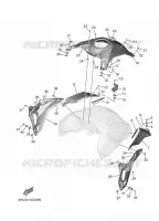 BENZINE TANK 2 voor Yamaha TENERE 700 2025