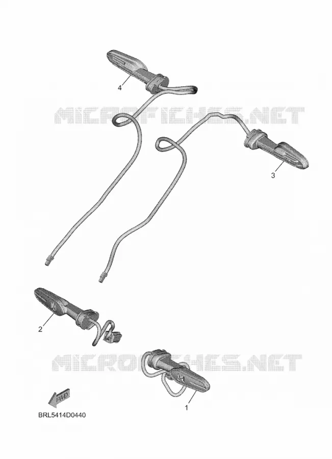 KNIPPERLICHT Yamaha MOTO 700 2025 TENERE  XTZ690