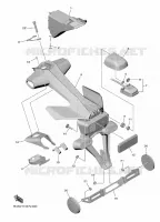 ACHTERLICHT voor Yamaha YZF-R1 2025