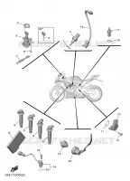 ELECTRISCH 1 voor Yamaha YZF-R1 2025