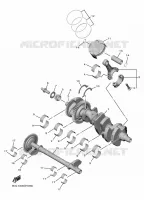 KRUKAS / ZUIGER voor Yamaha R1 GYTR 2025