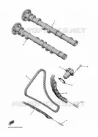 NOKKENAS / KETTING voor Yamaha R1 GYTR 2025