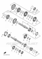 TRANSMISSIE voor Yamaha R1 GYTR 2025