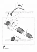 STARTMOTOR voor Yamaha R1 GYTR 2025