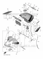 BENZINE TANK voor Yamaha R1 GYTR 2025