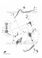 REMPOMP ACHTER voor Yamaha R1 GYTR 2025