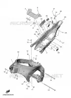 FRAME voor Yamaha R1 GYTR 2025