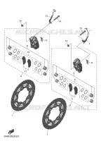 REMKLAUW VOOR voor Yamaha R1 GYTR 2025