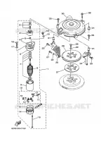 STARTMOTOR voor Yamaha 40V Electric Starter, Remote Control, Manual Tilt, Oil injection, Shaft 15
