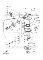 KICKSTART PEDALEN voor Yamaha 40V 2-STROKE 2002
