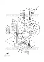 OLIEPOMP 2 voor Yamaha 40V 2-STROKE 2001