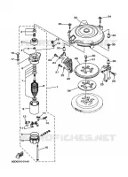 STARTMOTOR voor Yamaha 40V 2-STROKE 2001