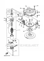 STARTMOTOR voor Yamaha 40V 2-STROKE 2001