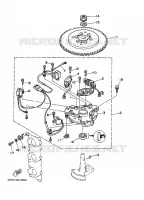 DYNAMO voor Yamaha C40T Electric Start, Power Trim & Tilt, Remote Control 1996